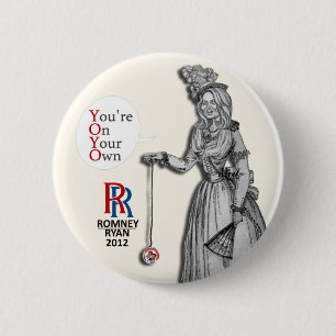 Chapa Redonda De 5 Cm Ana Romney: YOYO