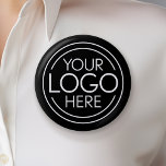 Chapa Redonda De 5 Cm Añadir el logotipo corporativo moderno Minimalista<br><div class="desc">Perfecto para un fiesta de oficina o para una presentación o para caminar por el barrio para anunciar su negocio, estos botones son sencillos en diseño. Puede cambiar el color de fondo para que coincida con el color que coordina con el logotipo de su empresa. Un diseño sencillo, sin pretensiones...</div>