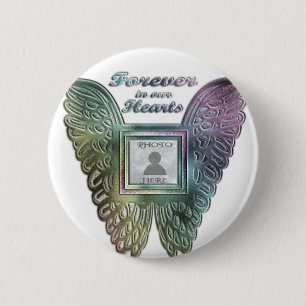 Chapa Redonda De 5 Cm Añadir monumento al Personalizado de fotografía 