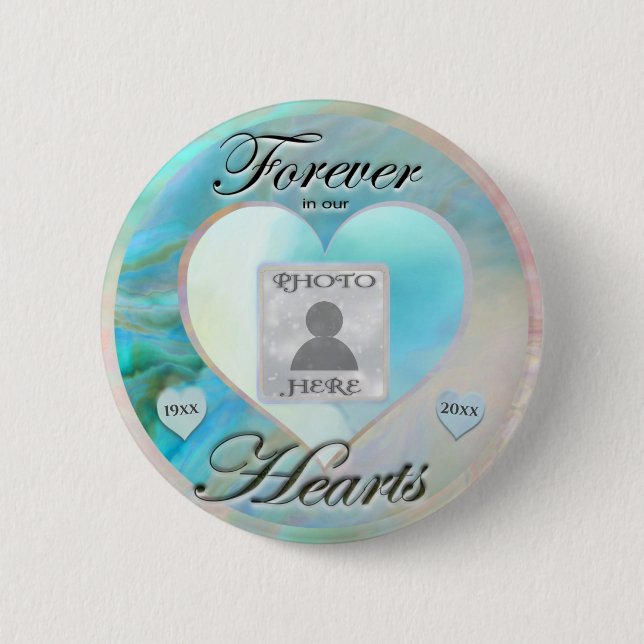 Chapa Redonda De 5 Cm Añadir monumento al Personalizado fotográfico (Anverso)
