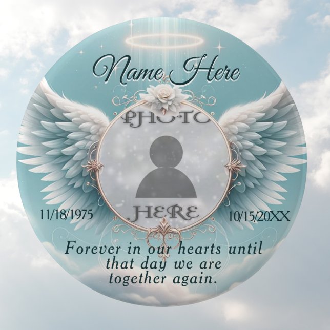 Chapa Redonda De 5 Cm Añadir monumento al Personalizado fotográfico (Subido por el creador)