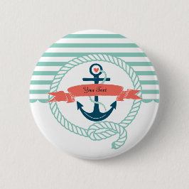 Chapa Redonda De 5 Cm Anchors Nautical