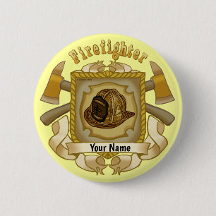 Chapa Redonda De 5 Cm Anclaje Ax Shield FireFighter