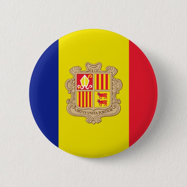 Chapa Redonda De 5 Cm andorra (Anverso)