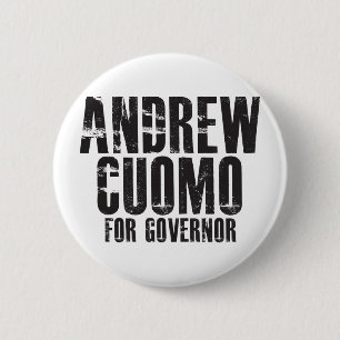 Chapa Redonda De 5 Cm Andrew Cuomo para el gobernador 2010