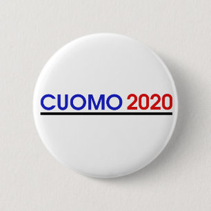 Chapa Redonda De 5 Cm Andrew Cuomo para la camiseta del presidente 2020