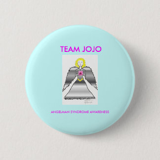 Chapa Redonda De 5 Cm ángel de los jojos, EQUIPO JOJO, SÍNDROME de