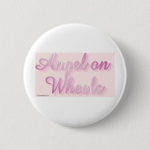 Chapa Redonda De 5 Cm angel_on_wheels