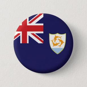 CHAPA REDONDA DE 5 CM ANGUILLA PIN BACK BADGE