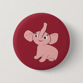 Chapa Redonda De 5 Cm Animal divertido