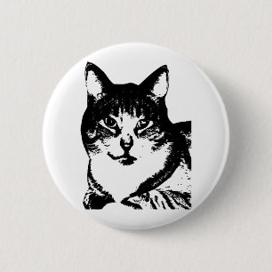 Chapa Redonda De 5 Cm Animal,Gato,Gatos,animal,mascota,gato,tigre,gato s