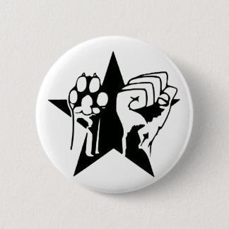 Chapa Redonda De 5 Cm Animal Liberation Button