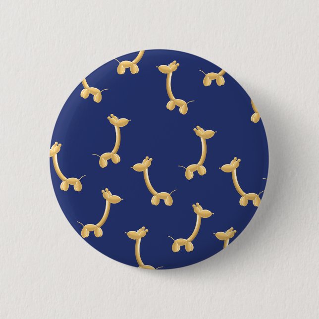 Chapa Redonda De 5 Cm Animales de Globos (Anverso)