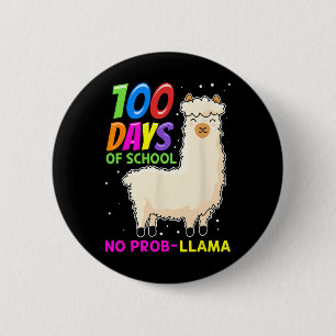 Chapa Redonda De 5 Cm Animales De Granja - 100 Días De Escuela Sin Prob-