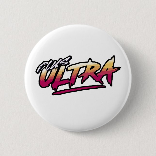 Chapa Redonda De 5 Cm Anime Plus Ultra (Anverso)