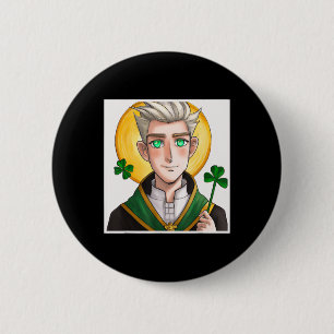 Chapa Redonda De 5 Cm Anime St Patrick Saint Patrick