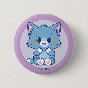 Chapa Redonda De 5 Cm Anime Tom y Jerry - Tom
