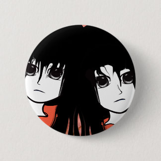 Chapa Redonda De 5 Cm Anime Twins