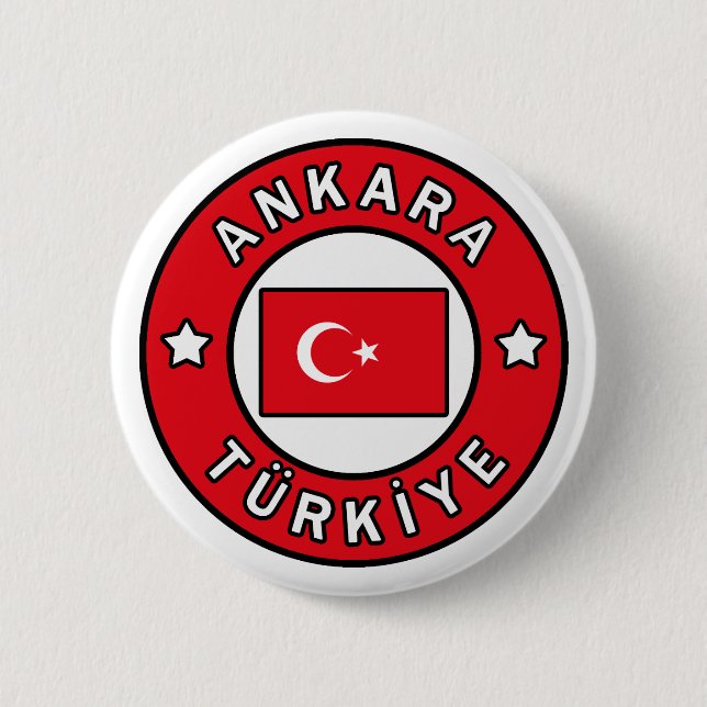 Chapa Redonda De 5 Cm Ankara Türkiye (Anverso)