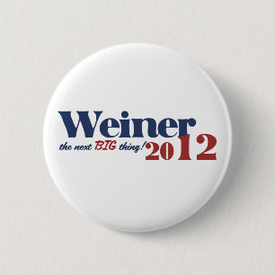 Chapa Redonda De 5 Cm Anthony Weiner