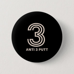Chapa Redonda De 5 Cm Anti 3 Putt