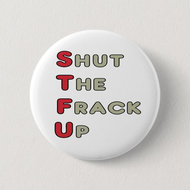 Chapa Redonda De 5 Cm Anti Fracking (Anverso)