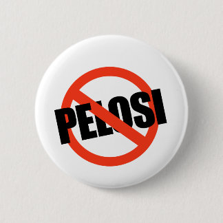 Chapa Redonda De 5 Cm Anti-Pelosi/Anti-Nancy Pelosi