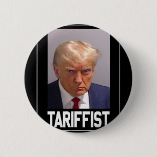 Chapa Redonda De 5 Cm Anti Trump Tariffist