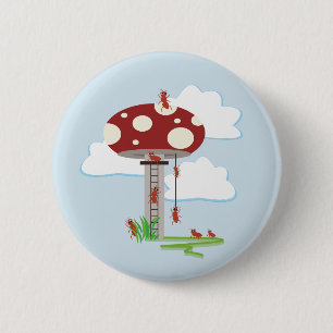 Chapa Redonda De 5 Cm Antica