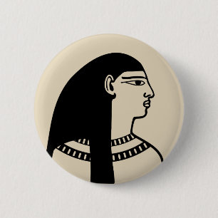 Chapa Redonda De 5 Cm Antiguo Egipto