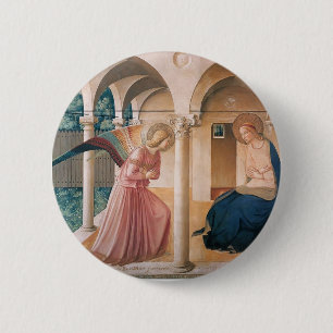 Chapa Redonda De 5 Cm Anuncio del Fra Angelico-