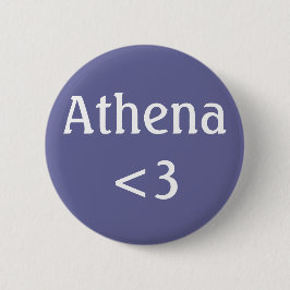 Chapa Redonda De 5 Cm Apellido Athena <3