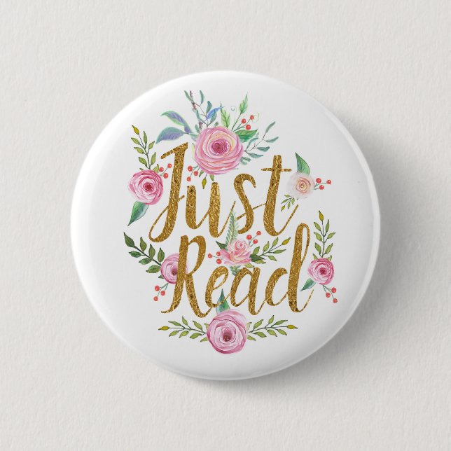 Chapa Redonda De 5 Cm Apenas leído (Anverso)