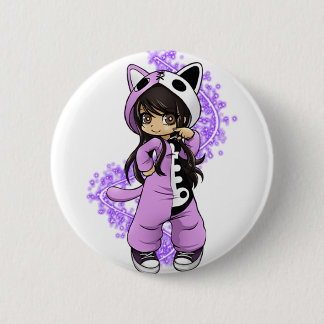 Chapa Redonda De 5 Cm Aphmau Official Limited Edition