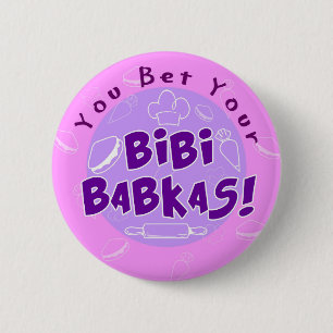Chapa Redonda De 5 Cm "Apostas A Tu Bibi Babkas" Perfecto Extraños