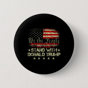 Chapa Redonda De 5 Cm Apoyemos a Donald Trump en 2024