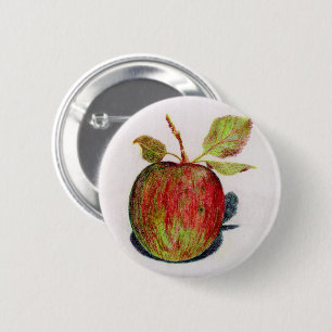 Chapa Redonda De 5 Cm Apple