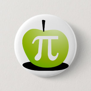 Chapa Redonda De 5 Cm Apple pi