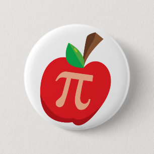 Chapa Redonda De 5 Cm Apple pi