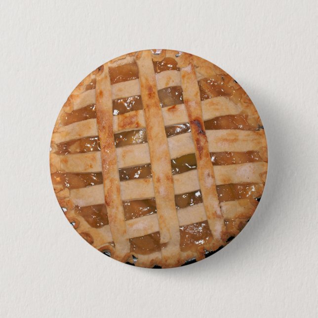 Chapa Redonda De 5 Cm Apple Pie Baked (Anverso)