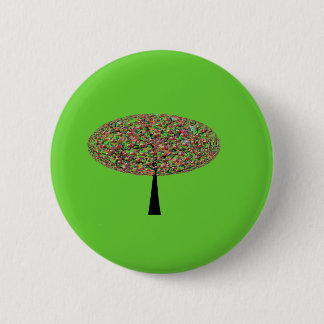 Chapa Redonda De 5 Cm Árbol de caramelos