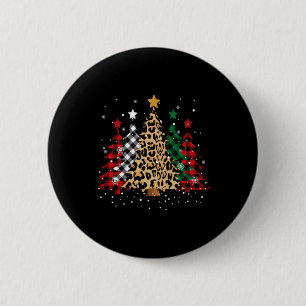 Chapa Redonda De 5 Cm Árbol de Navidad