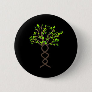 Chapa Redonda De 5 Cm Árboles de árbol Dna Protección de la naturaleza M