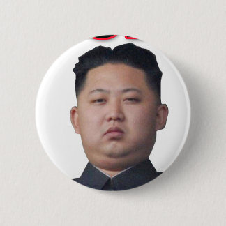 Chapa Redonda De 5 Cm arco de Kim Jong-il