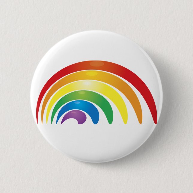 Chapa Redonda De 5 Cm Arco iris (Anverso)