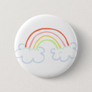 Chapa Redonda De 5 Cm Arco iris lindo