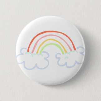 Chapa Redonda De 5 Cm Arco iris lindo