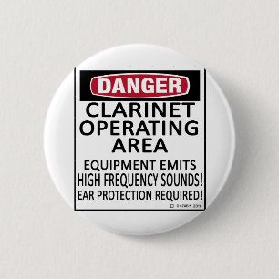 Chapa Redonda De 5 Cm Área de operación Clarinet
