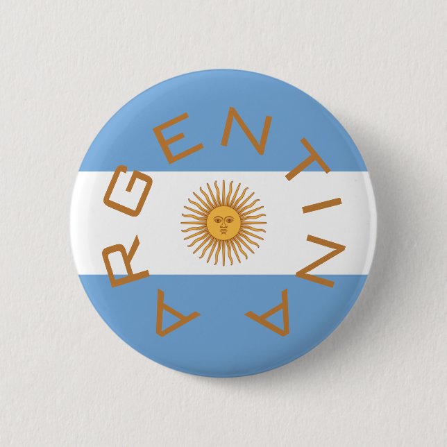 Chapa Redonda De 5 Cm argentina (Anverso)