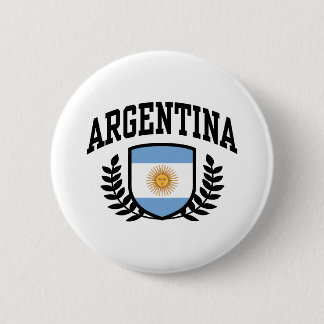 Chapa Redonda De 5 Cm Argentina